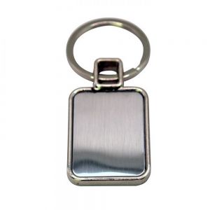 LLAVERO CUADRADO PLANO personalizada